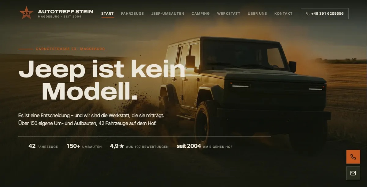 RufKi-Projekt – Jeep-Spezialist und Gebrauchtwagen in Magdeburg